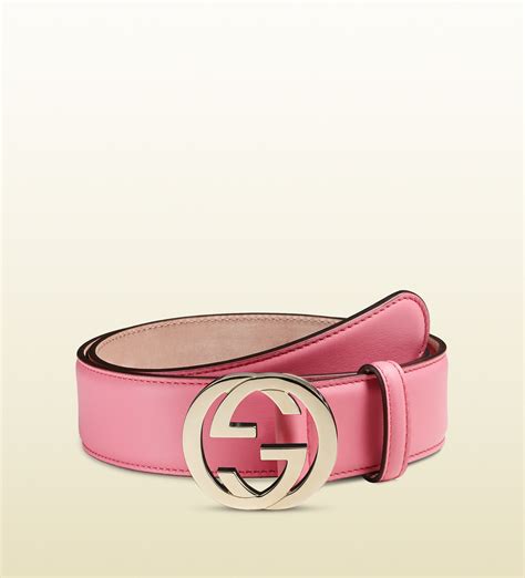 gucci women belt dark pink